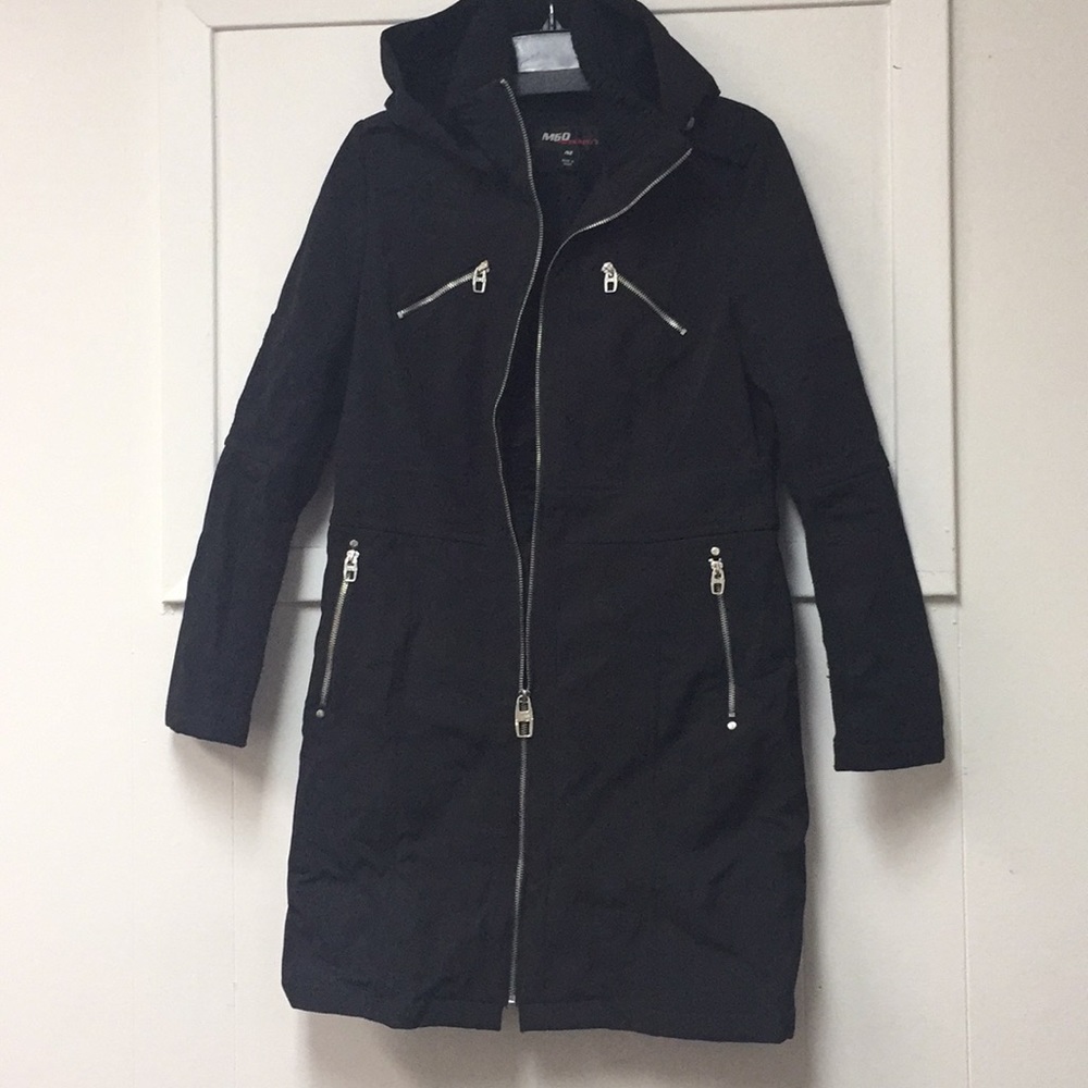 Miss Sixty Faux Fur Lined Coat